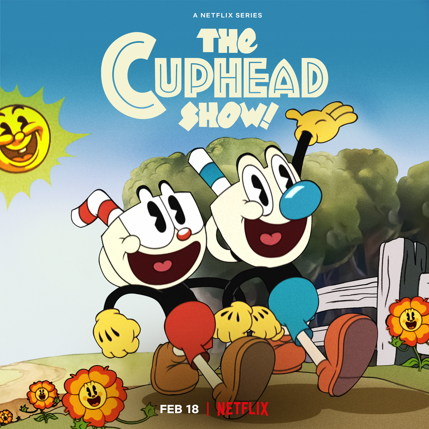 The New Cuphead Show Poster 